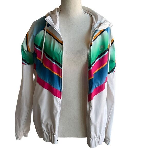 FILA SPORT Raglan Windbreaker Jacket, multicolor - Picture 5 of 10